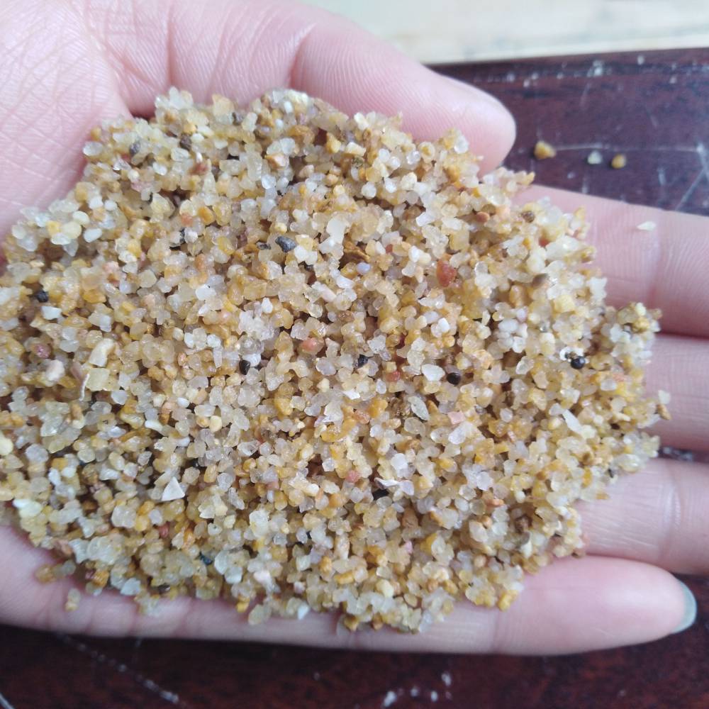 济南天然海砂儿童娱乐沙人造沙滩景观砂海砂滤料石英砂