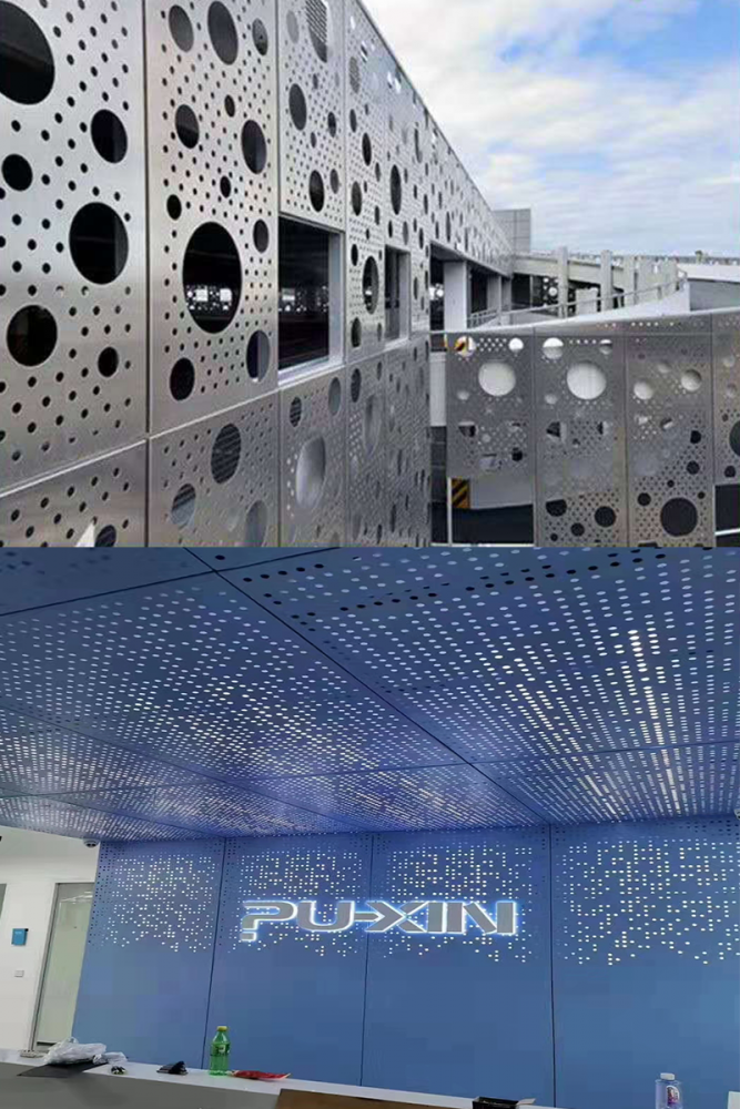 镂空雕花铝单板冲孔铝板造型门头幕墙天花吊顶铝合金厂家定制