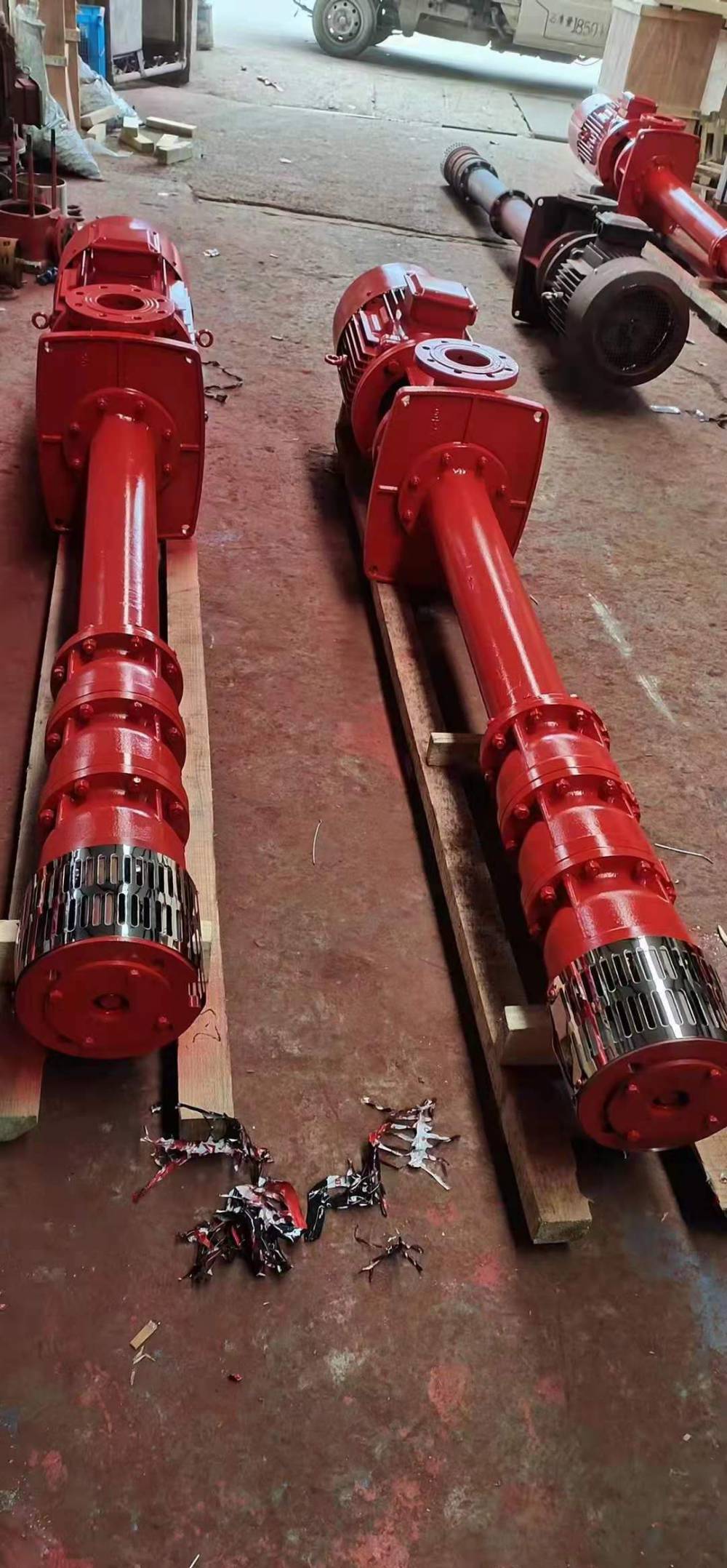 长轴深井泵xbd8270gjdq干式长轴消防泵液下长轴深井泵