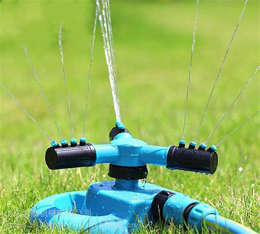360度旋转三叉旋转自动洒水器草坪旋转洒水器厂家