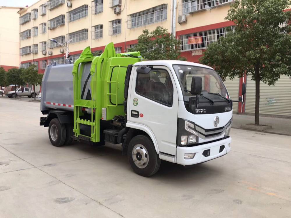 东风凯普特无泄漏挂桶垃圾车无泄漏挂桶垃圾车多少钱