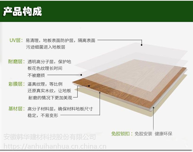雪雁石塑塑胶地板spc微晶石地板高地板