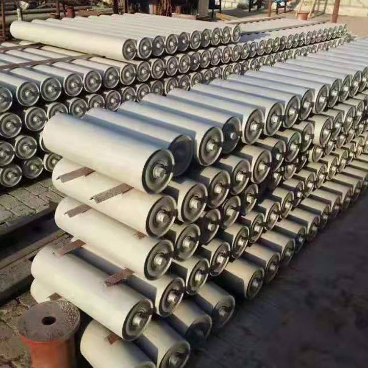 输送机托辊槽型托辊聚氨酯托辊陶瓷托辊