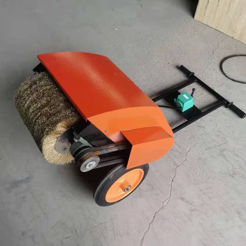 手推式钢筋除锈机彩钢瓦电动除锈机加宽型钢筋除锈机