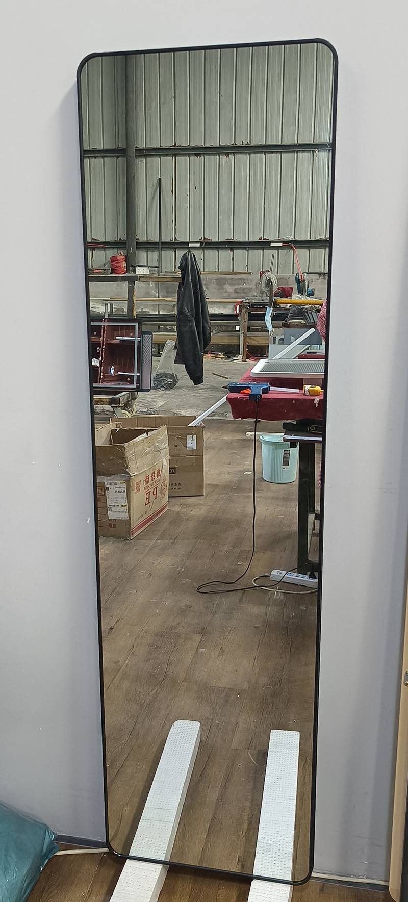 酒店全身镜穿衣镜高清试衣镜卧室落地镜子挂墙大镜子民宿试衣镜