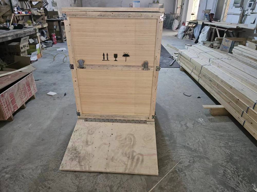 重复使用的木箱包装 可移动带轮的木箱 适合参加展会的木箱