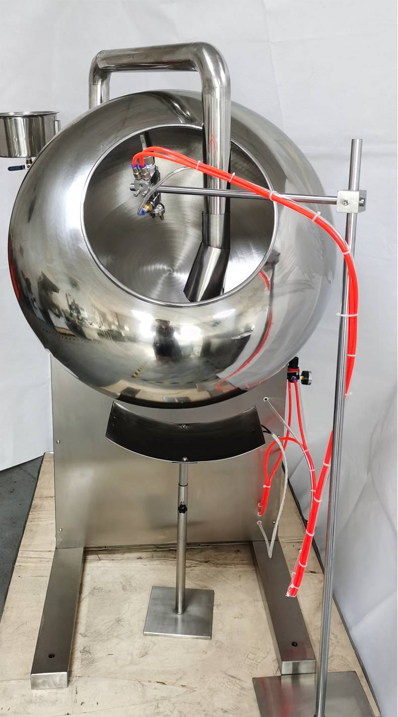 广州晨雕800药丸片剂药片糖果包衣机糖衣机水溶薄膜包衣机