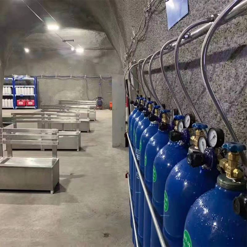 避难硐室汇流排矿用汇流排硐室氧气汇流排硐室供氧系统汇流排