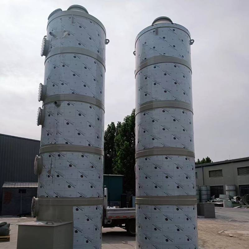 满久pp碱洗塔废气处理设备35000~40000m³/h喷淋塔
