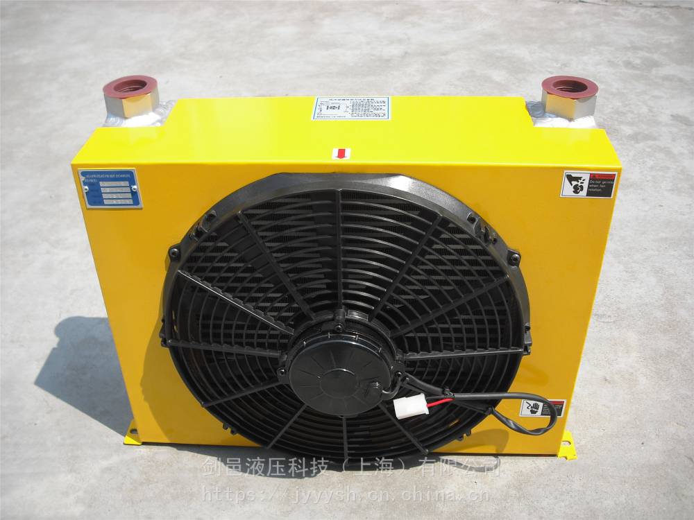 剑邑ah1470td2工程机械液压油散热器12v24v液压风冷却器
