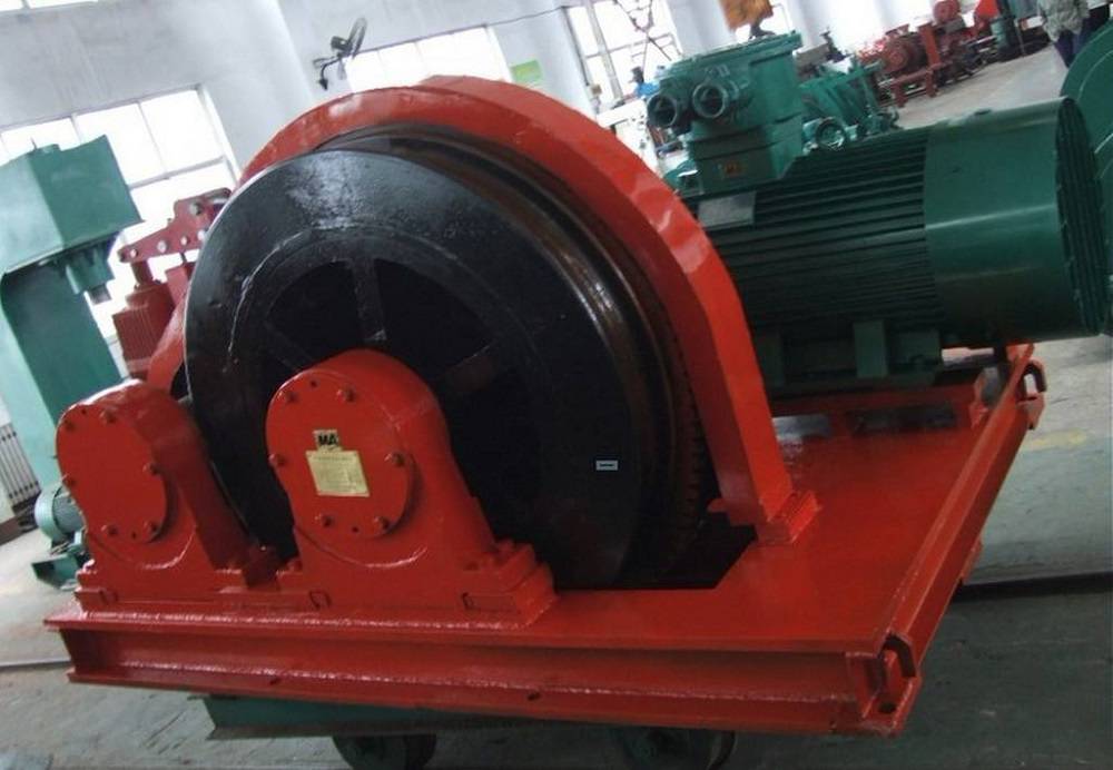 华冶jwb55无极绳绞车矿用双速绳绞车慢速无极绳绞车山东55kw无极绳