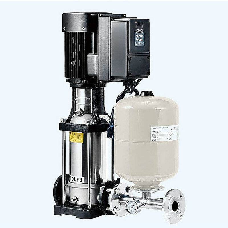 单泵变频恒压供水设备32cdlf4100生活工地临时用水高楼增压自动启停泵