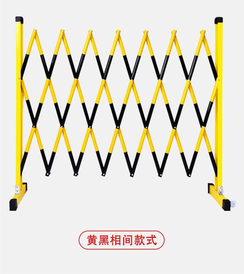玻璃钢管式伸缩围栏折叠安全隔离护栏户外移动电力栅栏佳航