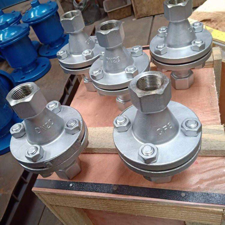 铸钢不锈钢304316l阻火器丝扣管道阻火器内螺纹连接阻火器