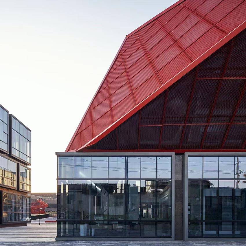 烤漆铝板幕墙装饰