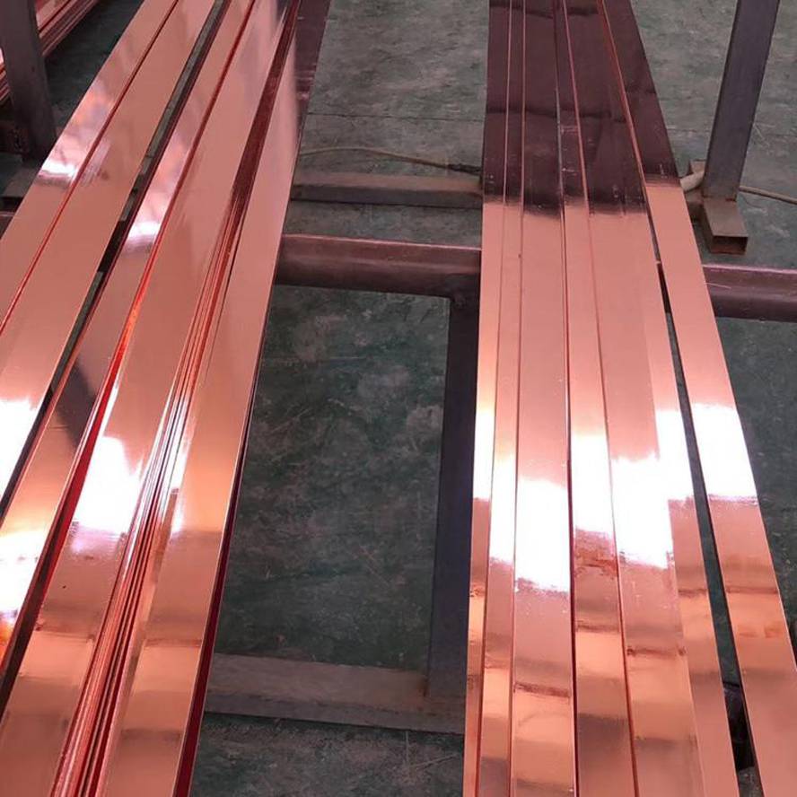 河北金益达厂家镀锡铜包钢扁钢镀铜钢排接地网地排