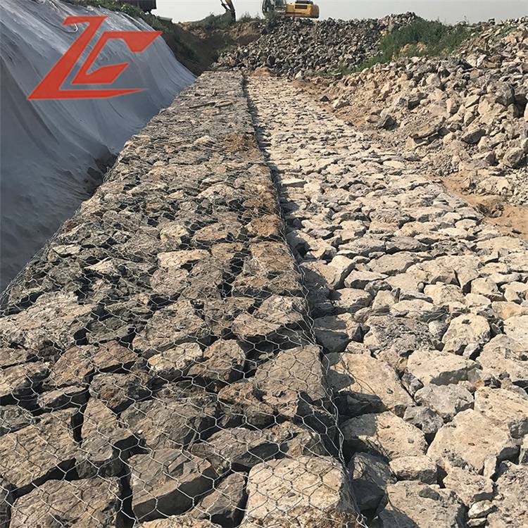 河道基础护脚雷诺护垫价格河床衬砌雷诺护垫镀锌覆塑雷诺护垫厂家价格