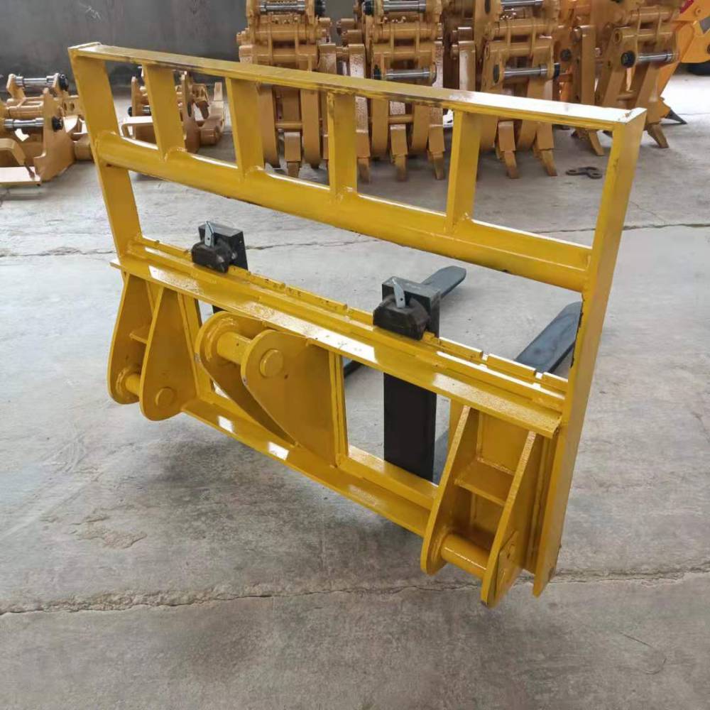 装载机改装叉砖叉子铲车改叉草叉安装吻合支持定做