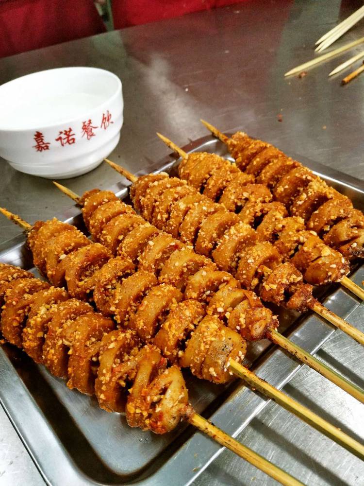 烤面筋的做法摆摊热门项目包教包会