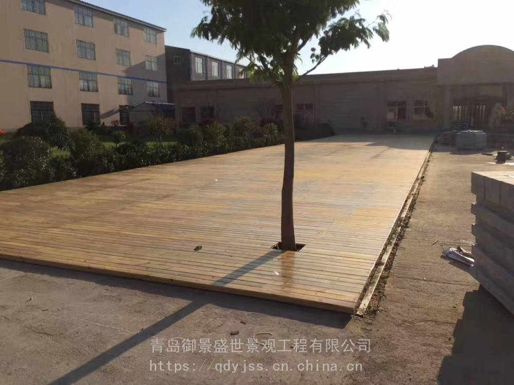 供应城阳户外重竹木地板 景观竹木平台 城阳木栈道安装厂家