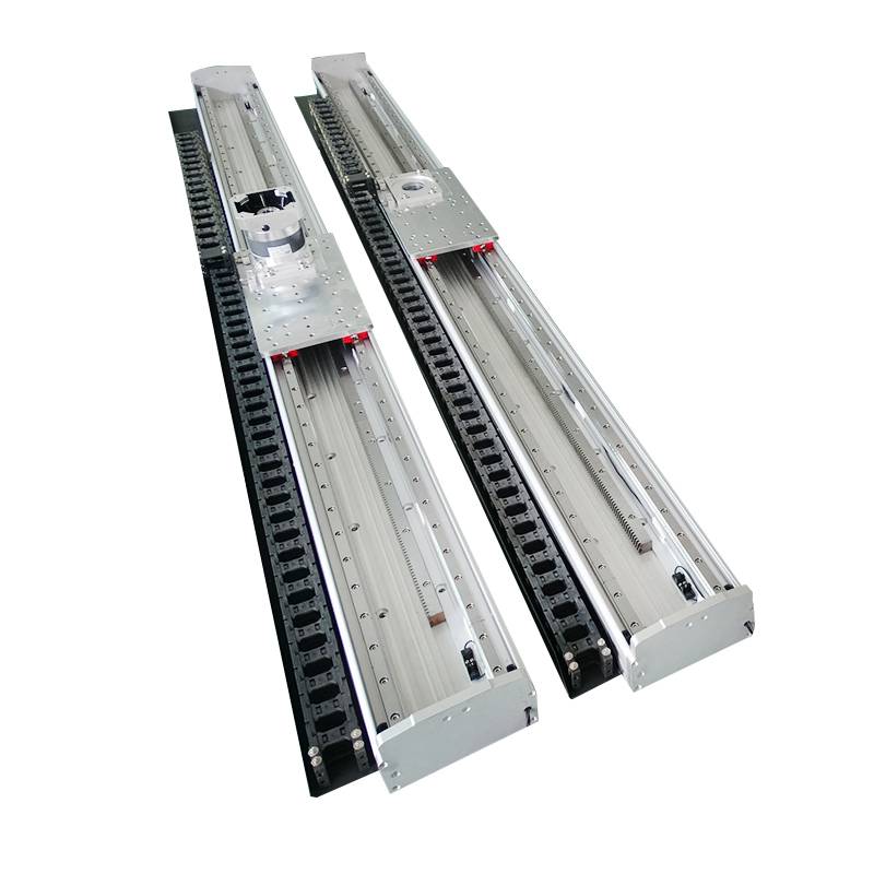 巨翔齿轮齿条直线导轨模组xy轴升降龙门桁架机械手重型上下料滑台图片