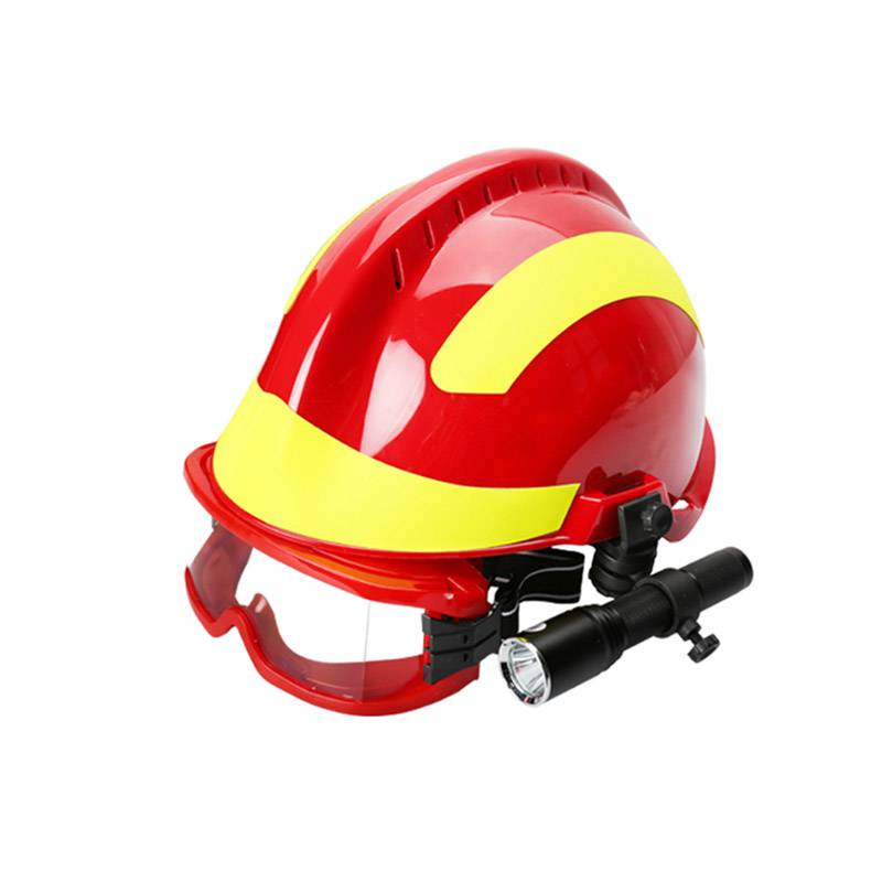 消防员灭火防护头盔f2抢险救援灭火头盔防砸救生灭火安全防护帽合盾