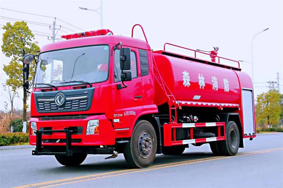 东风天锦13方供水消防洒水车康明斯230马力