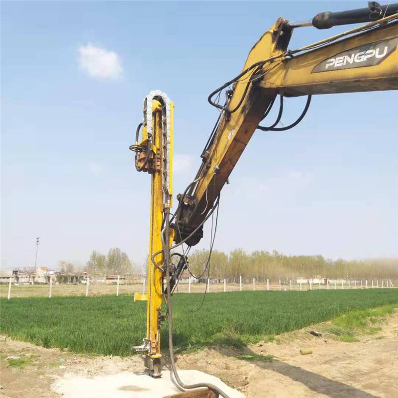 挖改钻机 挖机小臂改钻 挖掘机改装潜孔钻