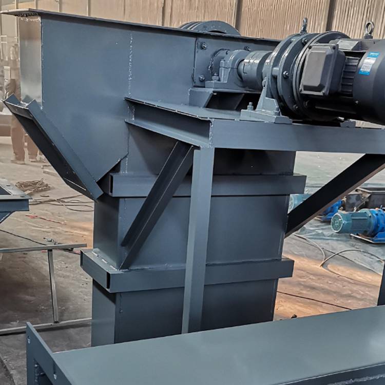 粮食铁斗板链提升机链条td315粮食皮带上料机th200瓷土粉钢管链板提升