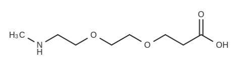 1807503-87-2，Methylamino-PEG2-acid HCl salt
