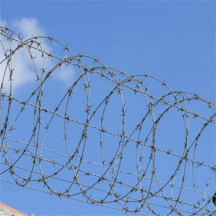 杭州镀锌刀片刺绳厂家衢州铁丝网围栏乐博供应