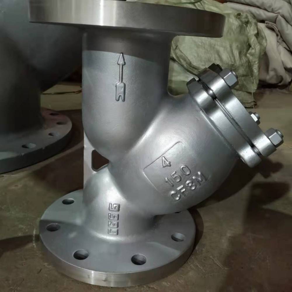 美标y型过滤器 150lb压力管道过滤器 ***y型管道过滤器
