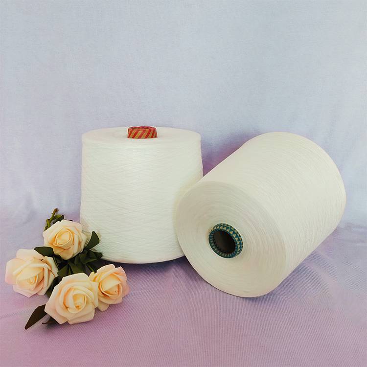欣汇纺织涤粘纱16支21支棉粘纱粘胶色纺纱