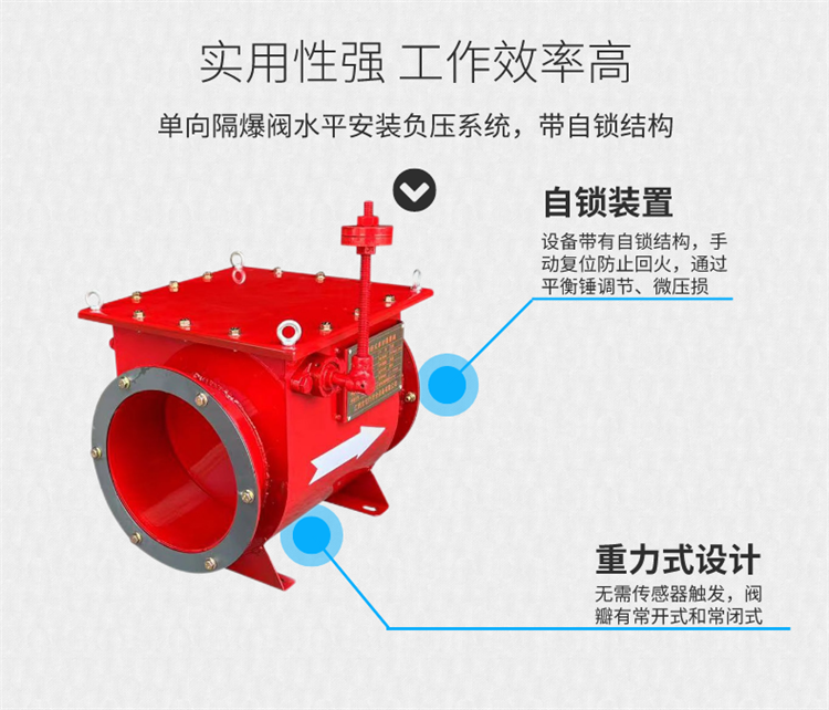 除尘器防爆阀原理图片