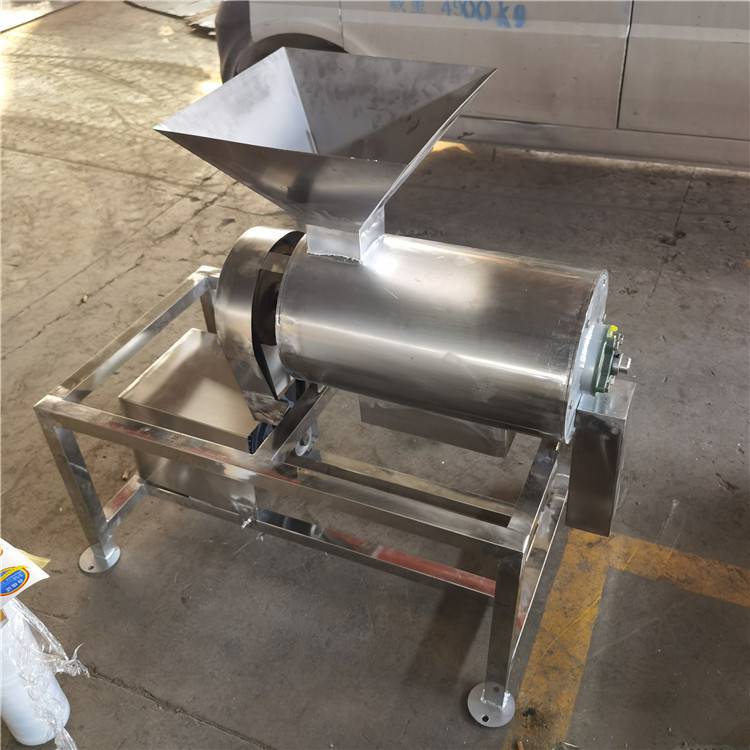河南出口用苹果果酱机时产115吨水果打浆机石叶草粉碎机图片
