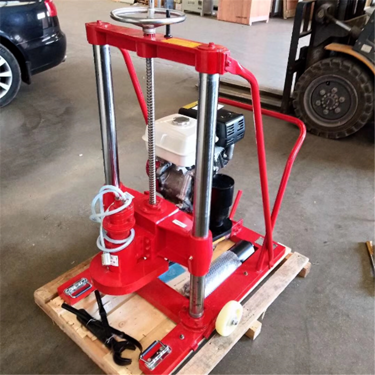 小型公路地面打眼机30型汽油地面打孔机岩石钻孔机打眼机