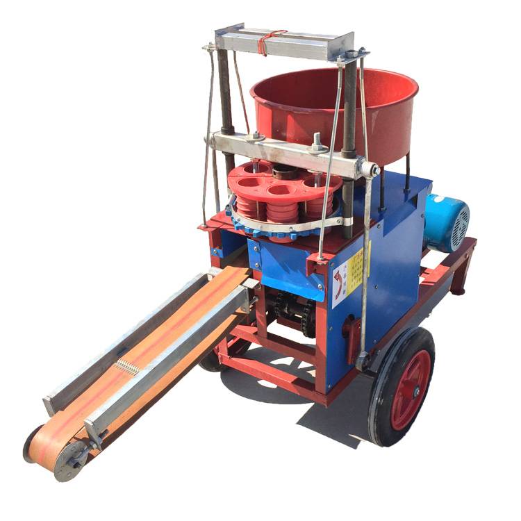 小型营养钵压制机草炭土制钵机好移动的育苗移栽钵机