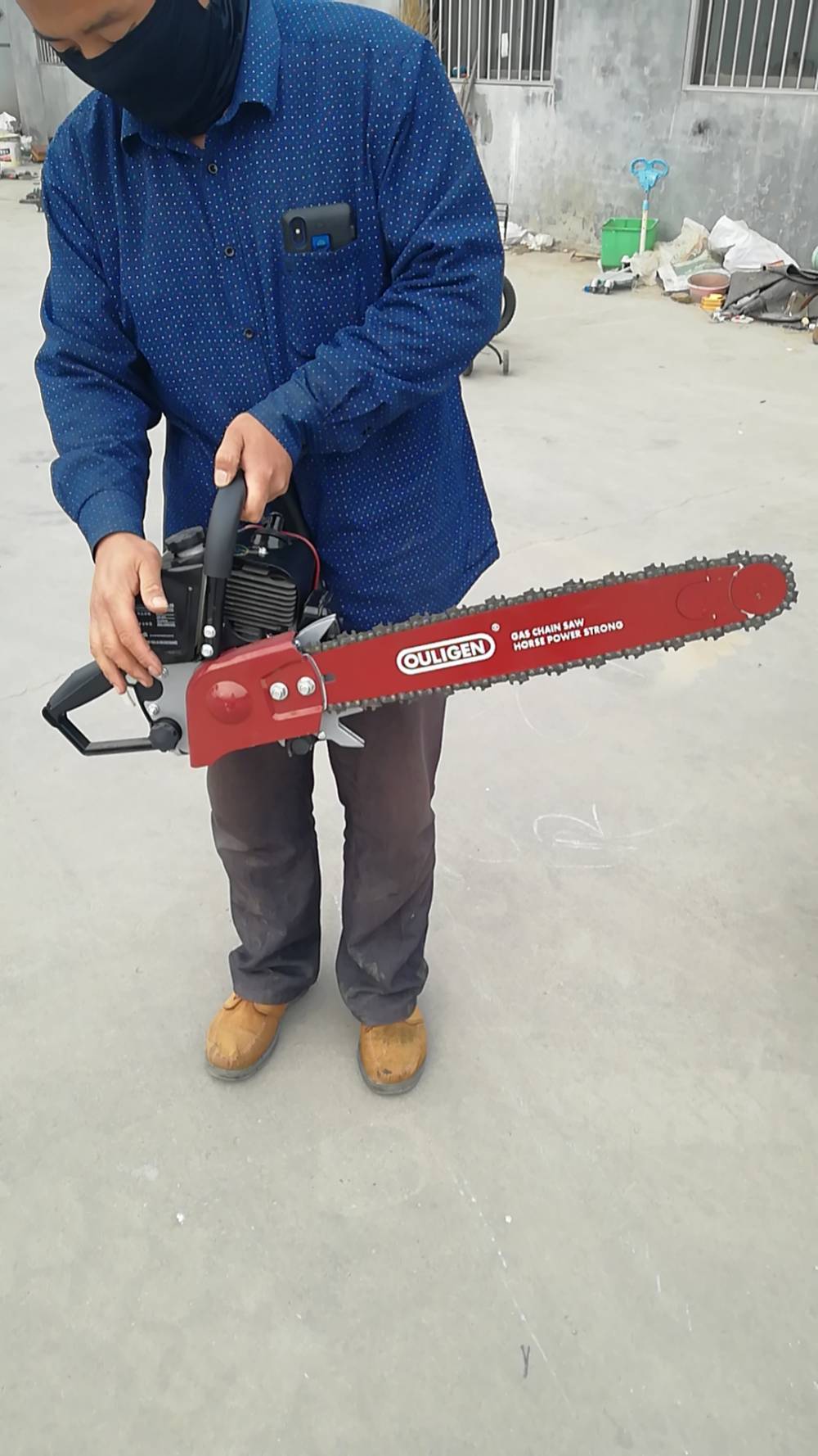 山东济宁小型移树机微型手提式汽油起树机手持挖树锯