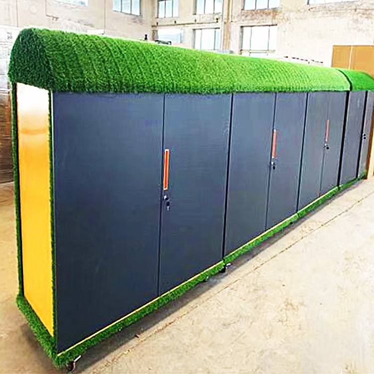 浩安特户外涂鸦柜生产定做幼儿园玩具收纳柜大型积木储物柜款式多样