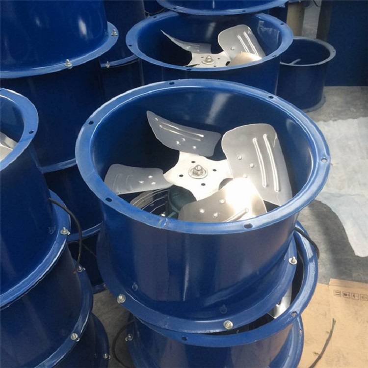 pog筒型动叶可调低流风机九洲普惠低噪音轴流风机批发