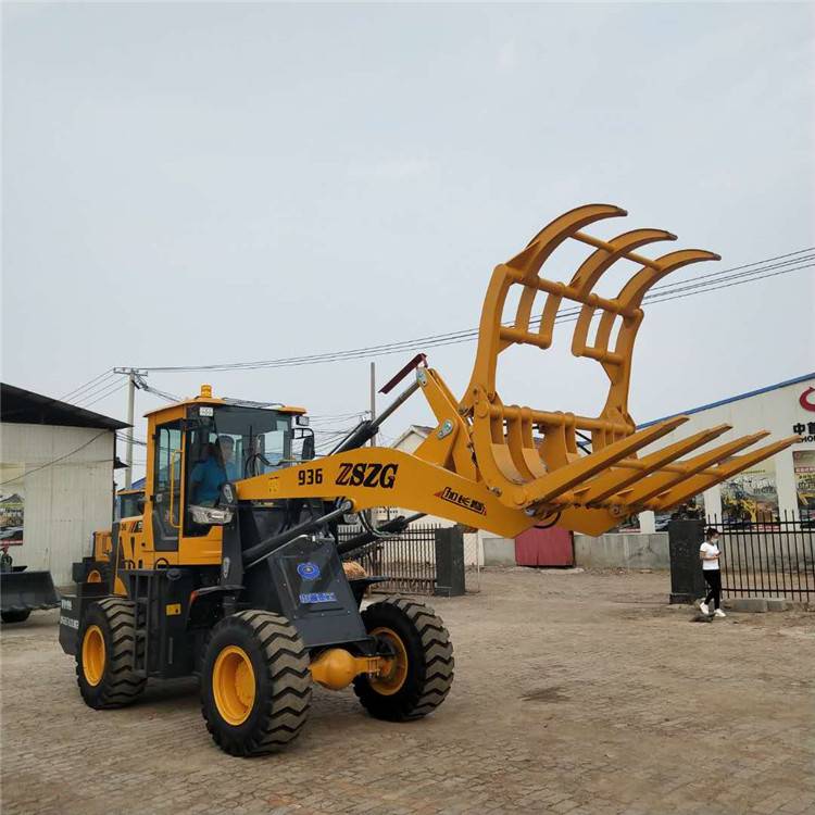 铲车带旋转抓头好安装 铲车抓车俩用装载机 抓包机