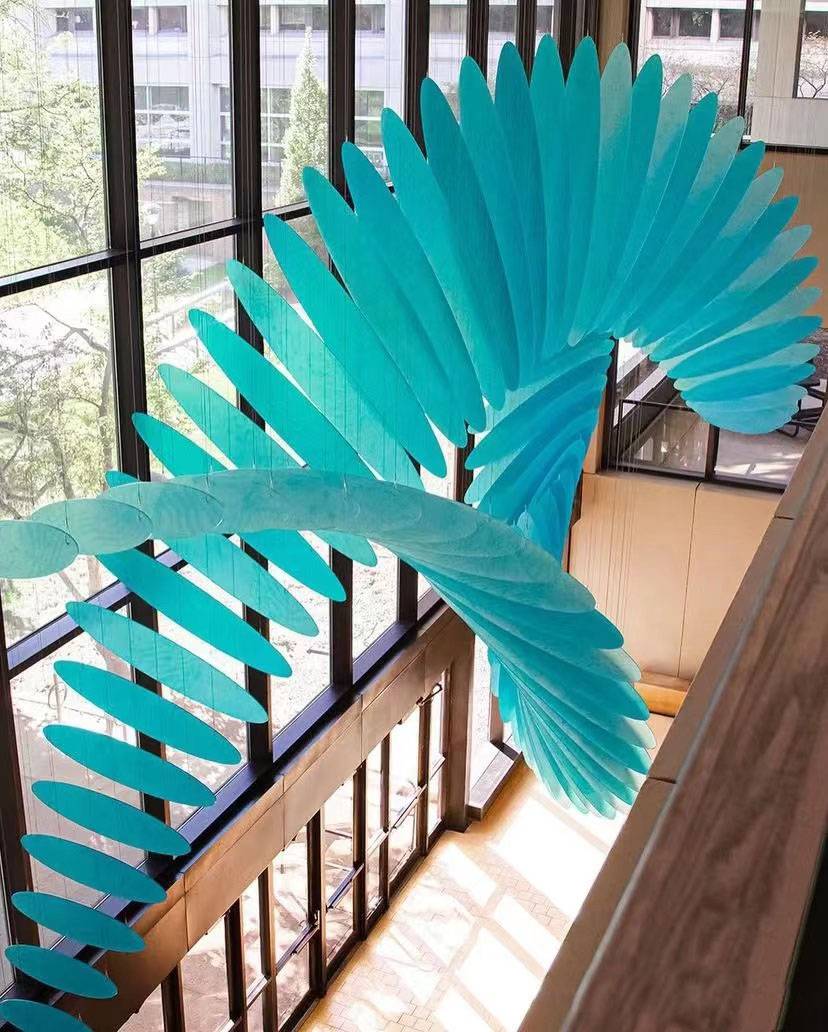 定制亚克力吊顶屏风装饰家用客厅装饰商场橱窗展示美陈简约欧式