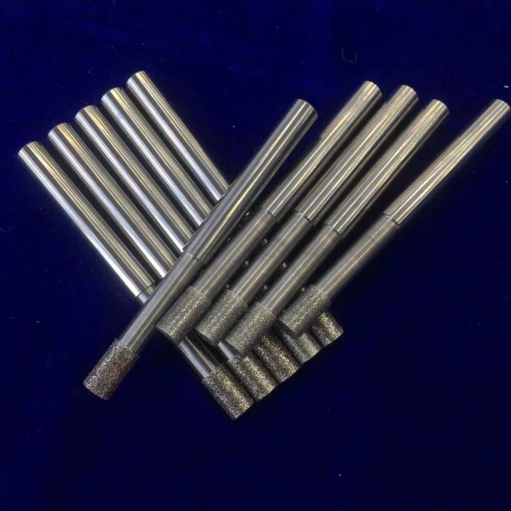 硬质合金电镀cbn磨棒cbn硬质合金磨棒金属上铬专用磨棒