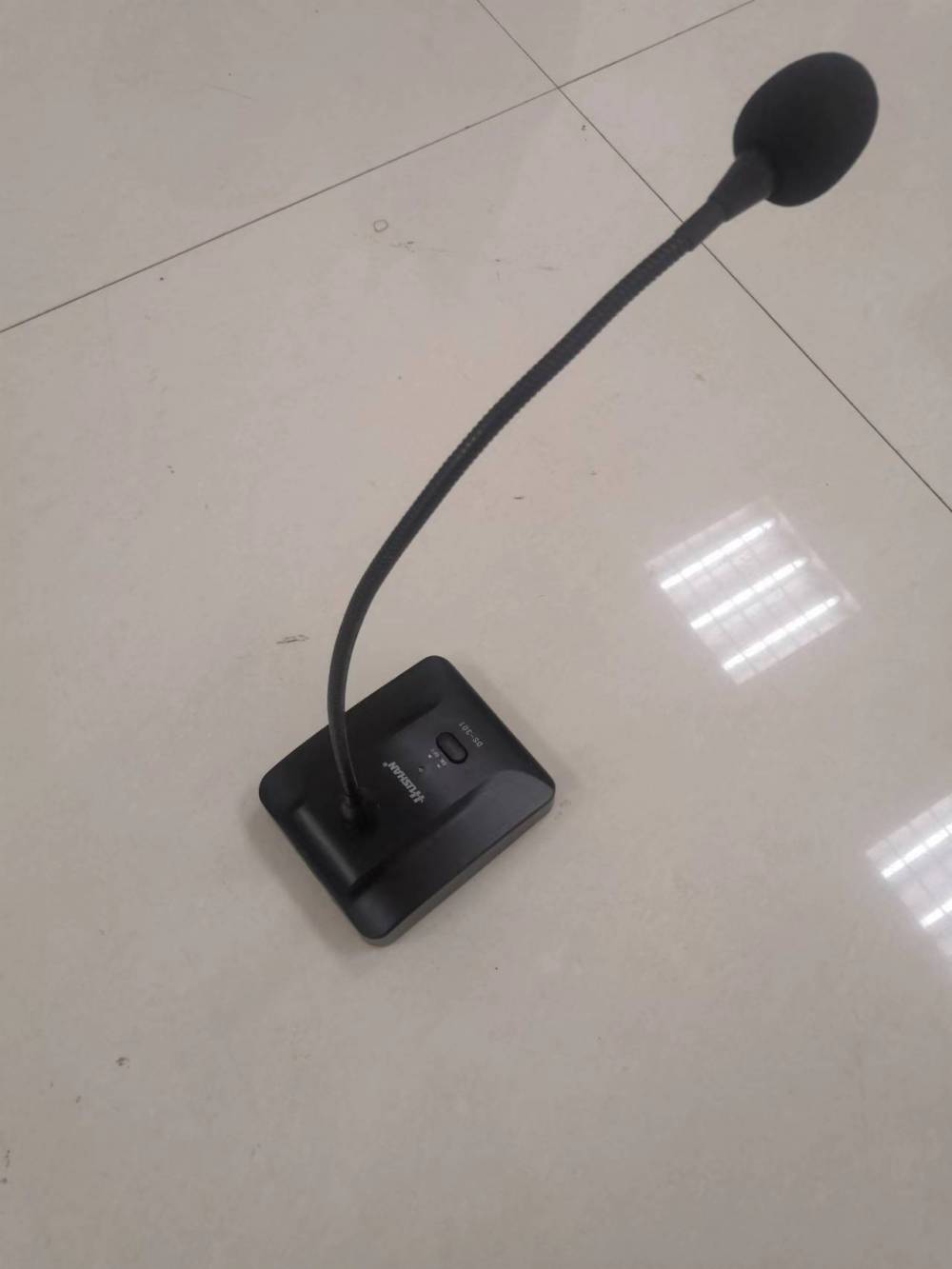 湖山ds301多媒体有线鹅颈话筒湖山多媒体教室有线麦克风公共广播话筒