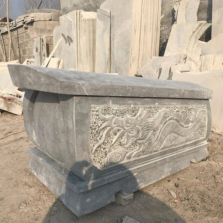 仿古石棺石头棺材青石棺椁鬼吹灯石头棺椁