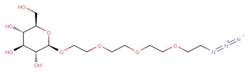 1609083-15-9，Azido-PEG4-beta-D-glucose