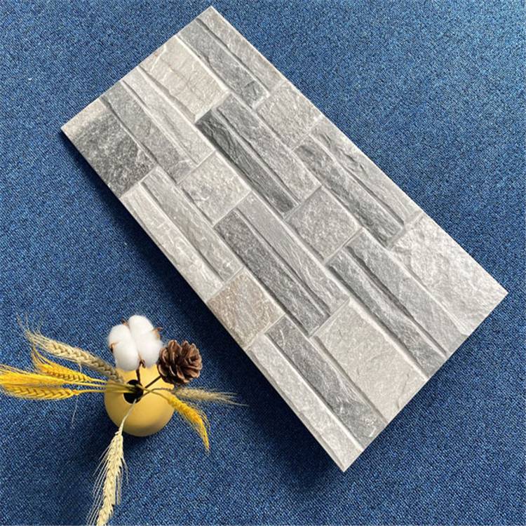 别墅凹凸面仿石外墙砖300600亚光墙面砖