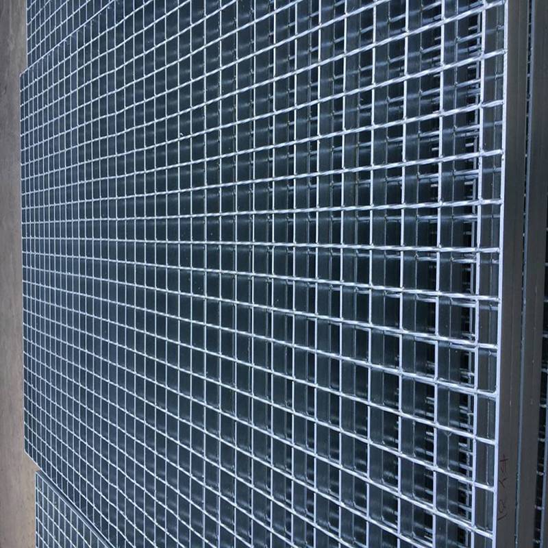 洗车店地面网格板格栅板安装夹铁格栅板