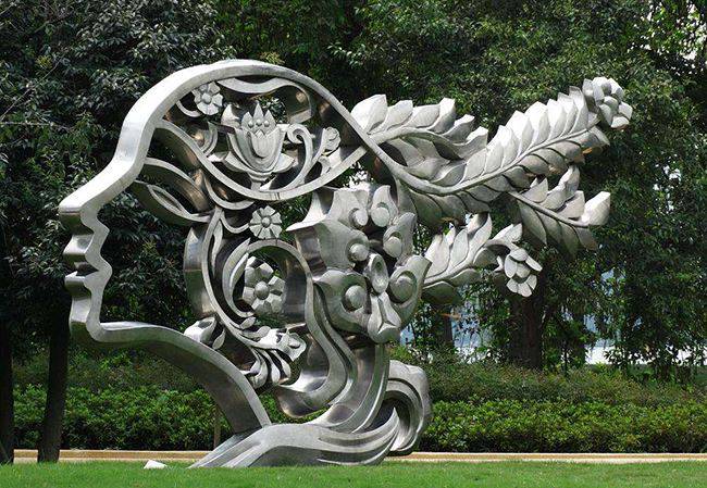 辽宁广场景观雕塑铁岭不锈钢景观雕塑广场金属铁艺雕塑制作厂家