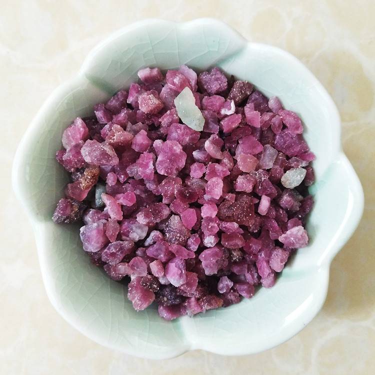 水晶碎石碧玺 沙灸沙疗用碧玺碎石 彩色碧玺碎石